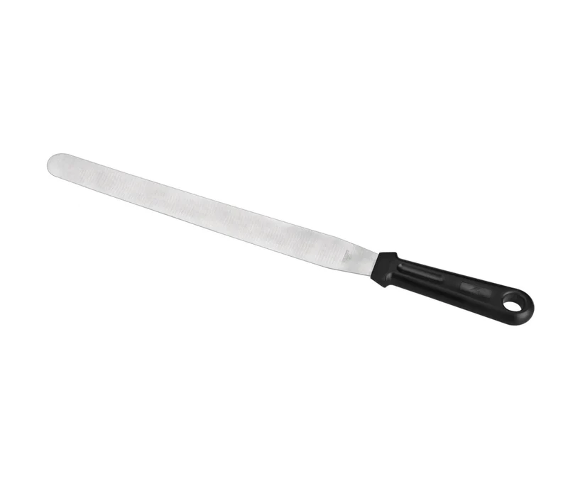 LACOR Espátula Larga Recta - Acero Inoxidable 18/10 Profesional 15cm