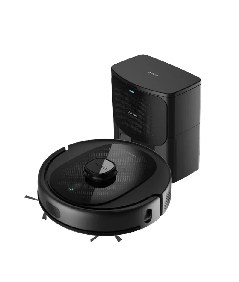 Robot Aspirador con Navegación Láser y Autovaciado para Limpieza Eficiente de Cecotec
