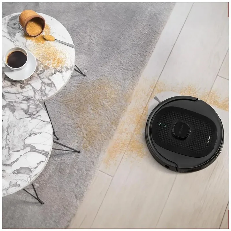 Robot Aspirador con Navegación Láser y Autovaciado para Limpieza Eficiente de Cecotec