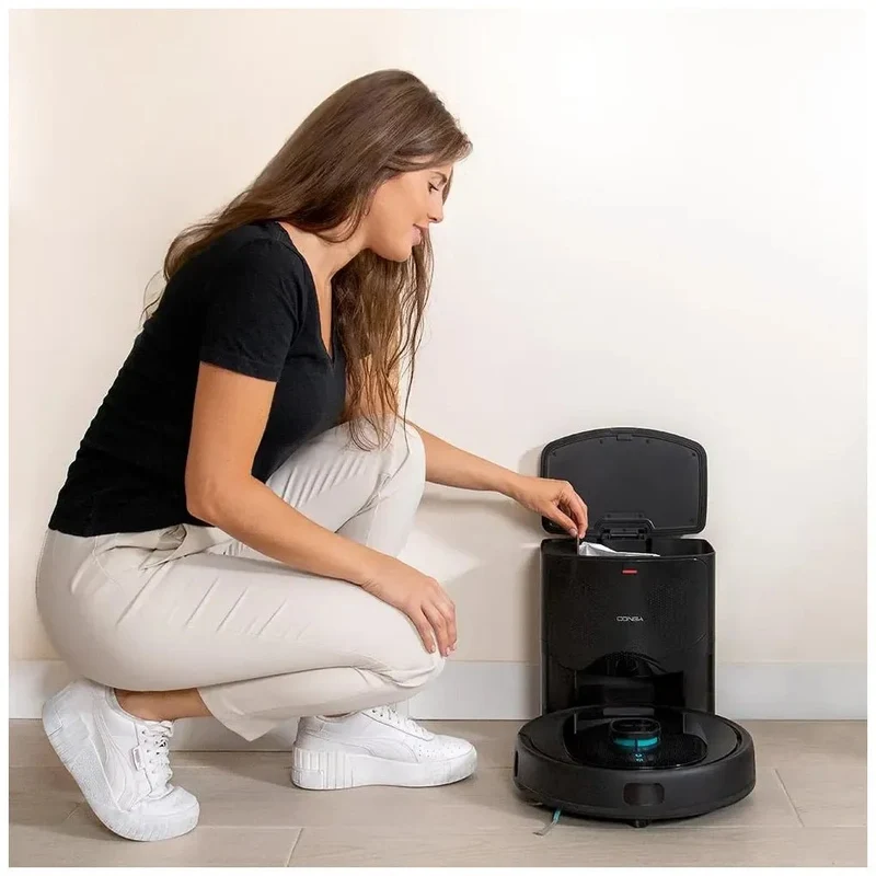 Robot Aspirador con Navegación Láser y Autovaciado para Limpieza Eficiente de Cecotec