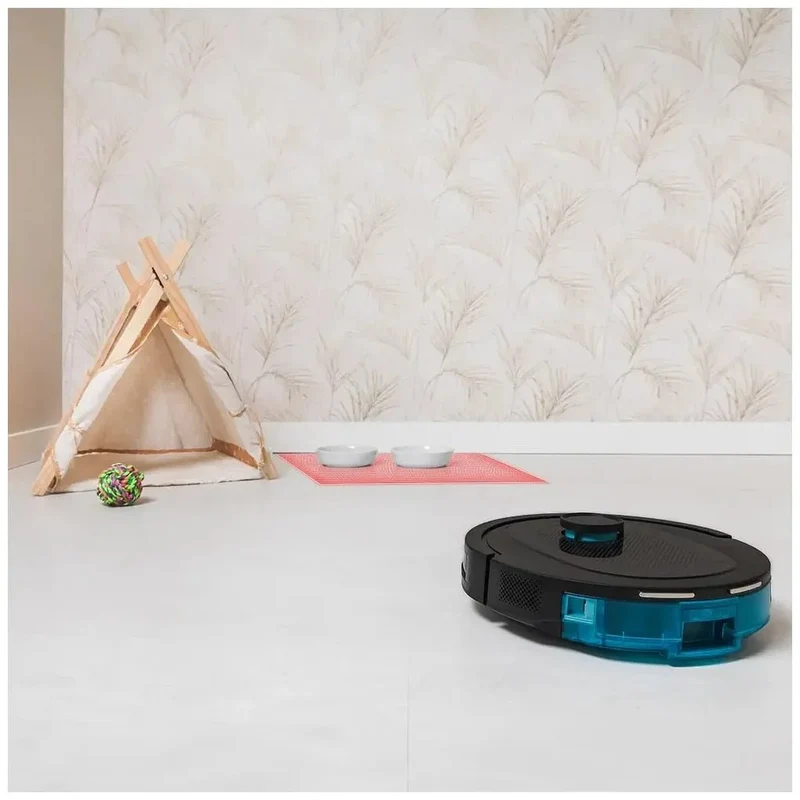 Robot Aspirador 4 en 1 con Navegación Láser y Autovaciado para Hogares con Mascotas de Cecotec