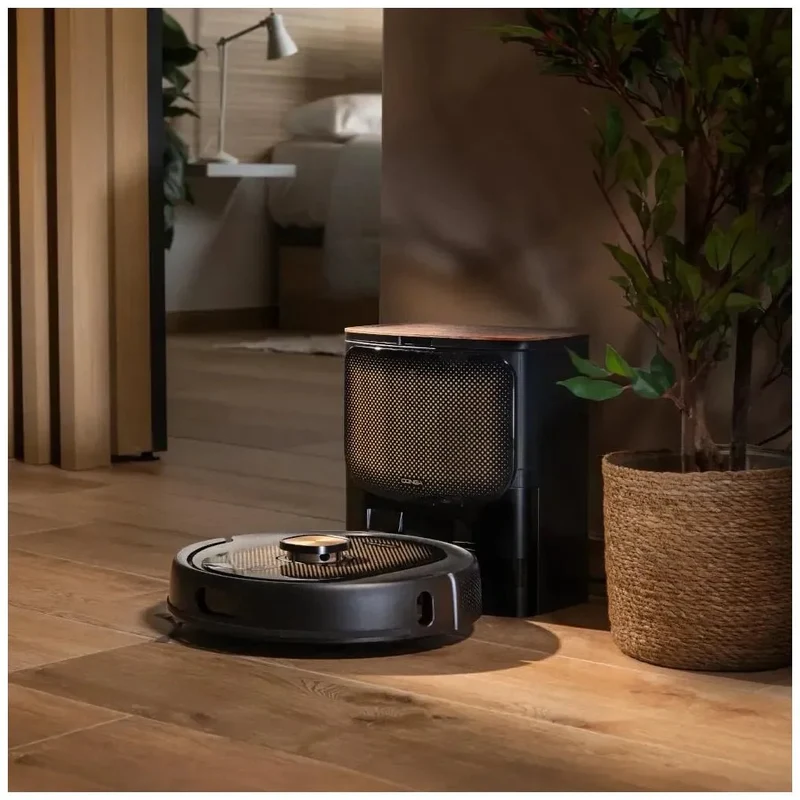 Robot Aspirador Inteligente con IA, Succión 10,000 Pa y Autovaciado de Cecotec