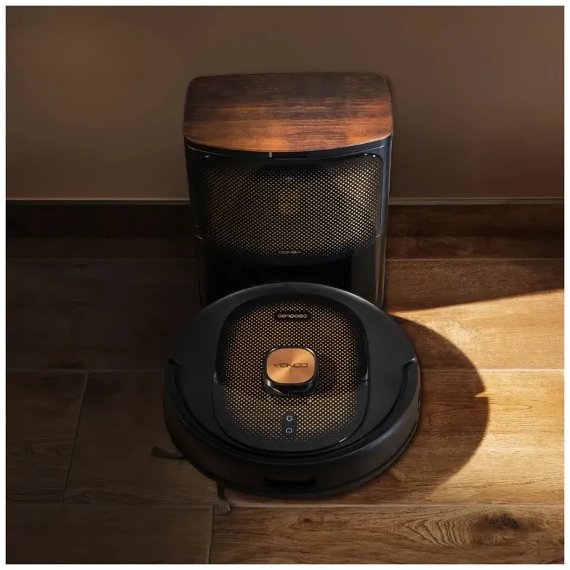 Robot Aspirador Inteligente con IA, Succión 10,000 Pa y Autovaciado de Cecotec