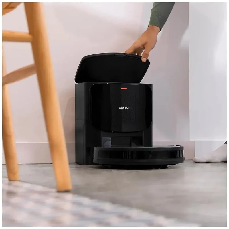 Robot Aspirador 4 en 1 con Autovaciado y Conectividad Avanzada para Limpieza Total de Cecotec