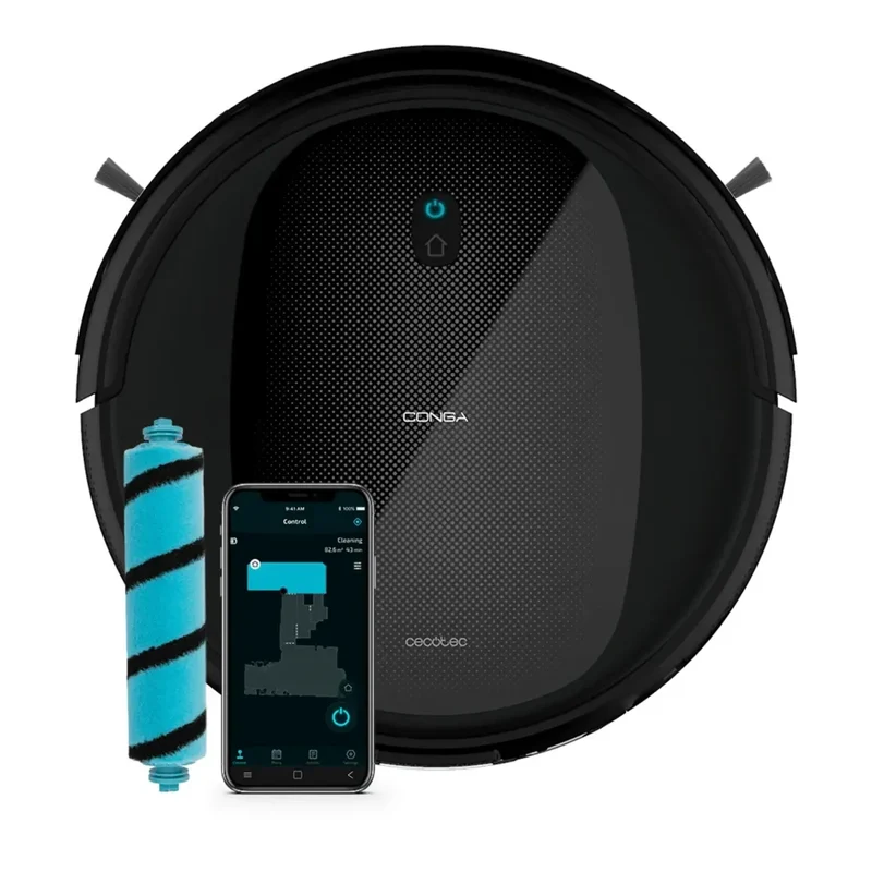 Robot Aspirador Inteligente con Gyro, 2100 Pa y Control por APP y Alexa de Cecotec
