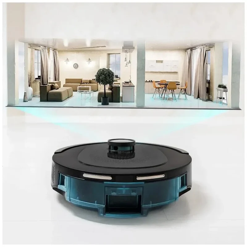 Aspirador Robot Multifuncional 4 en 1 con Tecnología de Navegación Láser y Succión Ultra Potente de 4000 Pa de Cecotec
