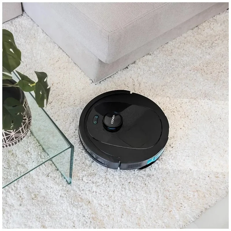 Robot Aspirador 4 en 1 con Navegación Láser y Autovaciado, 4000 Pa de Succión de Cecotec