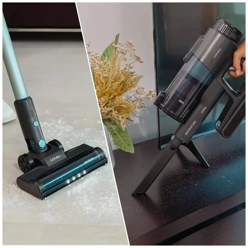 Aspirador Vertical 3 en 1 Conga Rockstar 1500: Potencia y Versatilidad en Limpieza de Cecotec