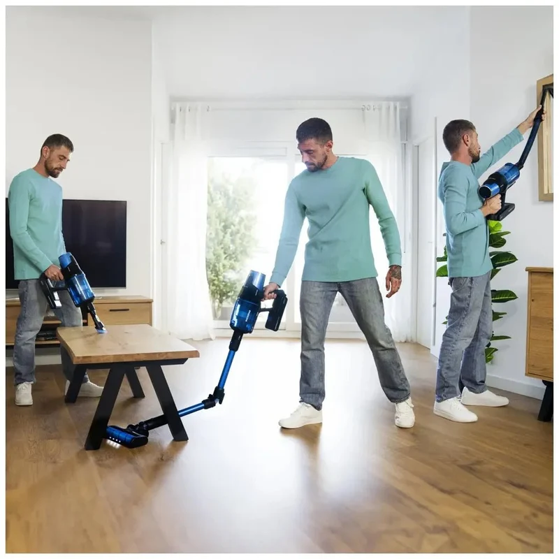 Aspirador Vertical 4 en 1 con Alta Potencia y Autonomía para Hogares con Mascotas de Cecotec