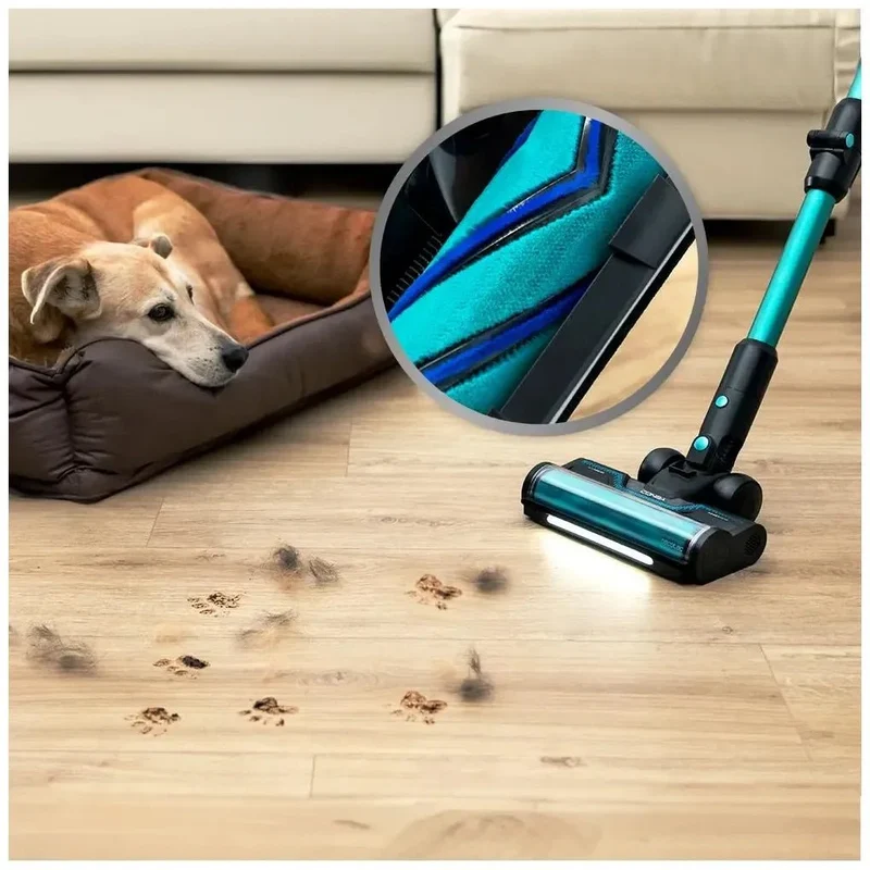 Aspirador Vertical Potente para Mascotas con 90 Min de Autonomía y Accesorios de Cecotec