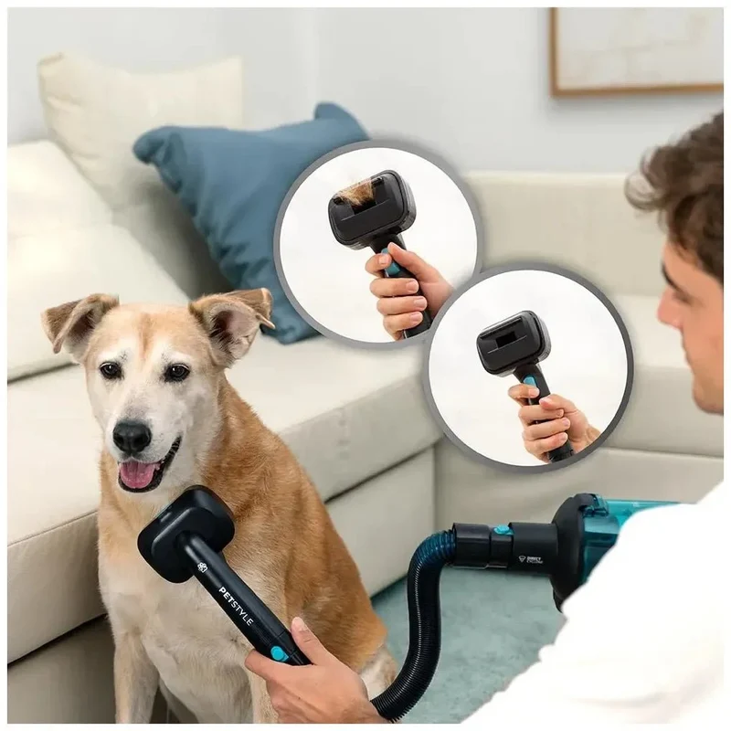 Aspirador Vertical Potente para Mascotas con 90 Min de Autonomía y Accesorios de Cecotec
