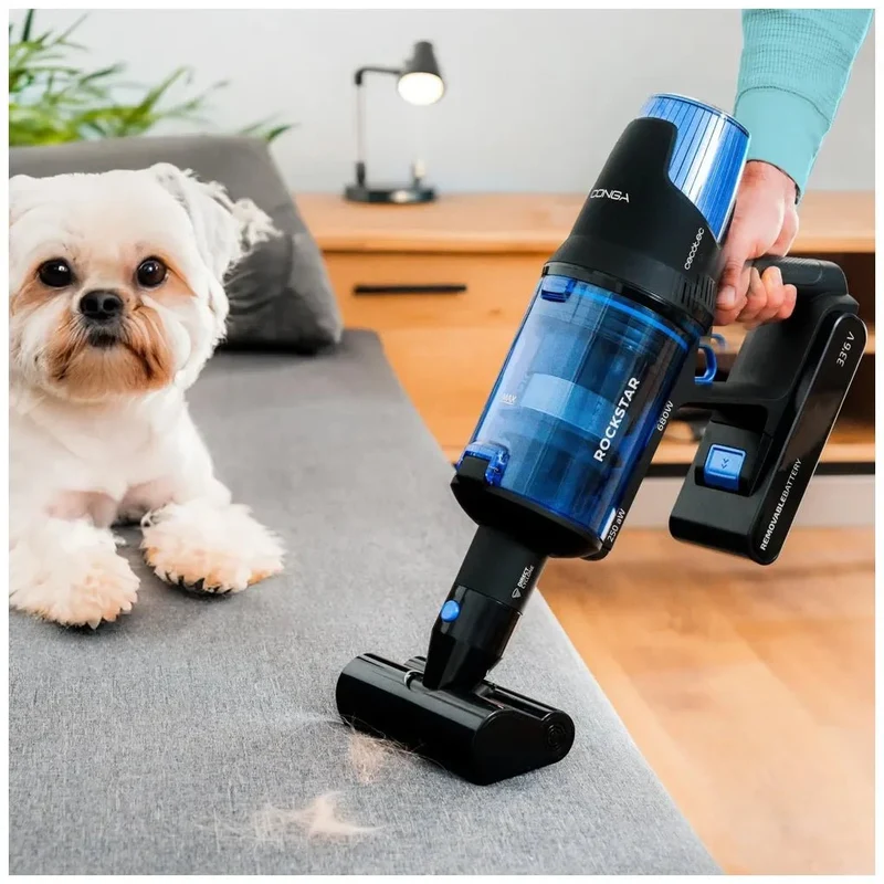 Aspirador Vertical 4 en 1 Potente y Versátil para Hogares con Mascotas de Cecotec