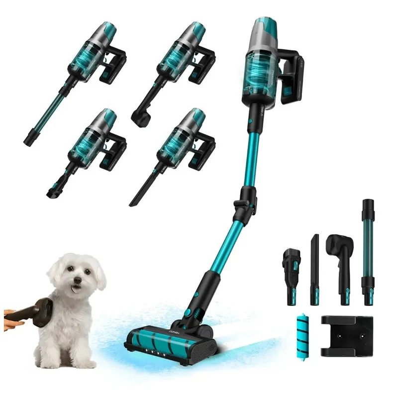 Aspirador Escoba Sin Cable 3 en 1: Potencia Extrema y Autonomía para Mascotas de Cecotec