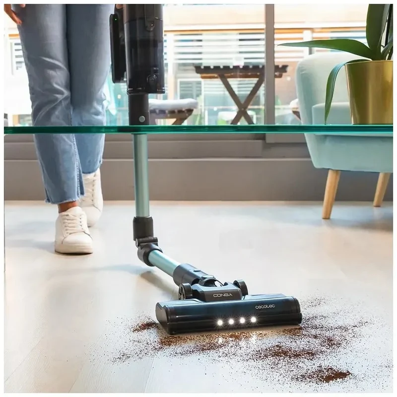 Aspirador Escoba Sin Cables 3 en 1: Potencia, Flexibilidad y Limpieza Avanzada de Cecotec