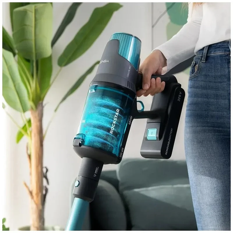 Aspirador Escoba Sin Cable 4 en 1: Potencia, Autonomía y Limpieza para Mascotas de Cecotec
