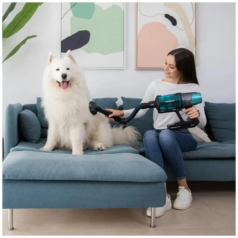 Aspirador Escoba Sin Cable 4 en 1: Potencia, Autonomía y Limpieza para Mascotas de Cecotec