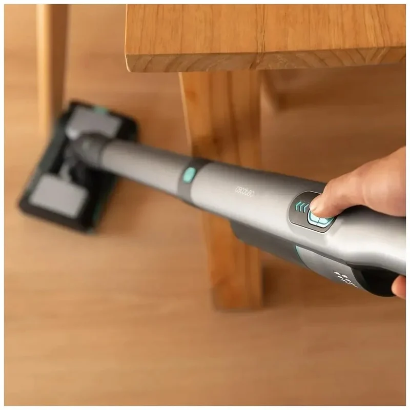 Aspirador Escoba Sin Cable Ultraligero con Potente Succión y Limpieza 360° de Cecotec