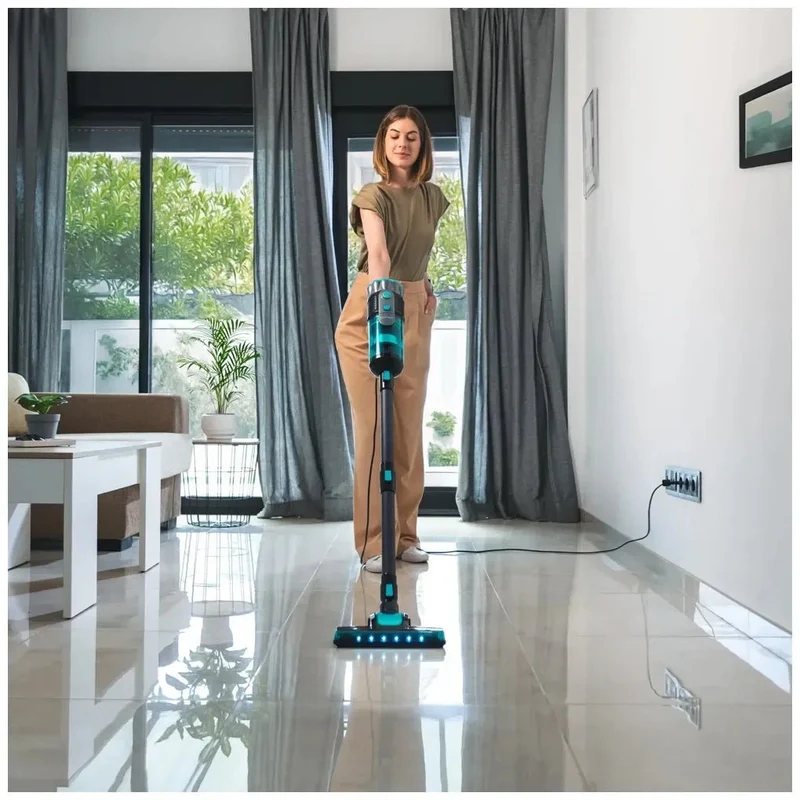 Aspirador Escoba 700 PowerHead: Potencia y Succión Ciclónica para Limpieza Total de Cecotec