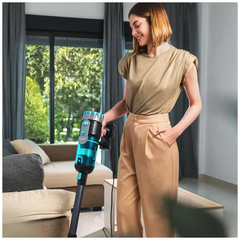 Aspirador Escoba 700 PowerHead: Potencia y Succión Ciclónica para Limpieza Total de Cecotec