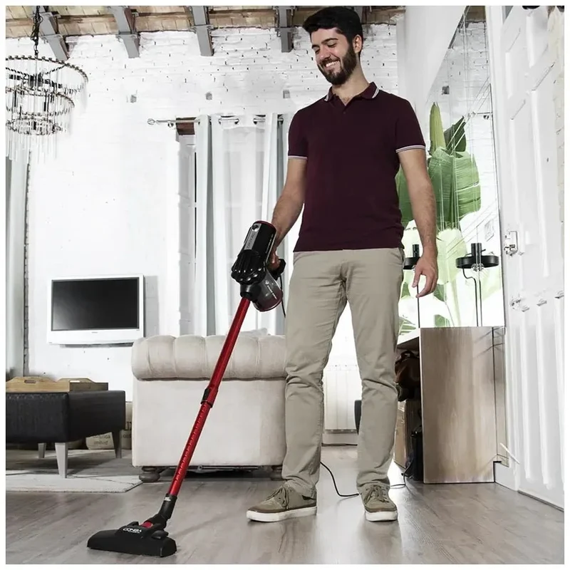Aspirador Escoba 2 en 1: Potencia Ciclónica, Filtro HEPA y Eficiencia Energética A+ de Cecotec