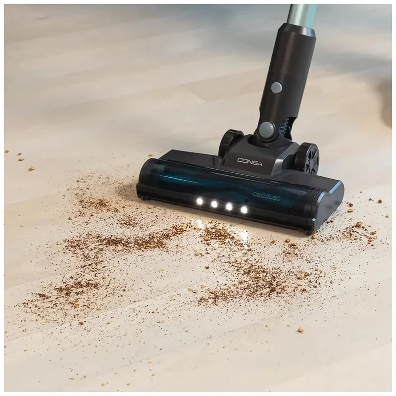 Aspirador Escoba 3 en 1 Conga Rockstar 1500: Potencia y Versatilidad Sin Cables de Cecotec