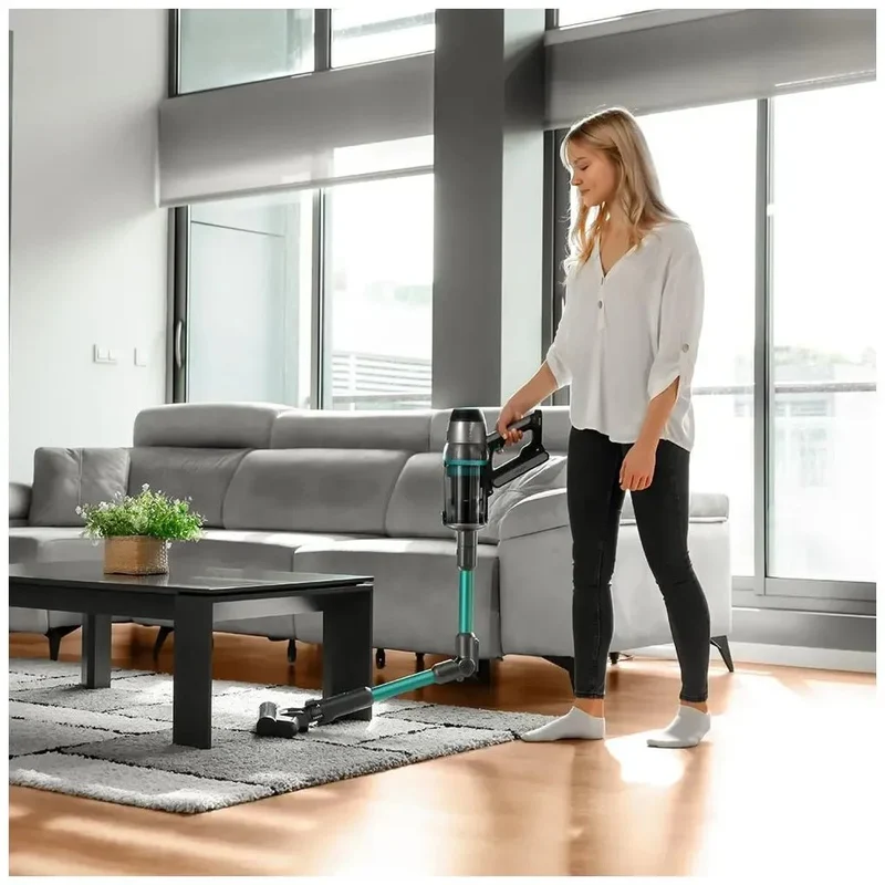Aspirador Vertical 4 en 1: Potencia, Autonomía y Limpieza en Seco y Húmedo de Cecotec