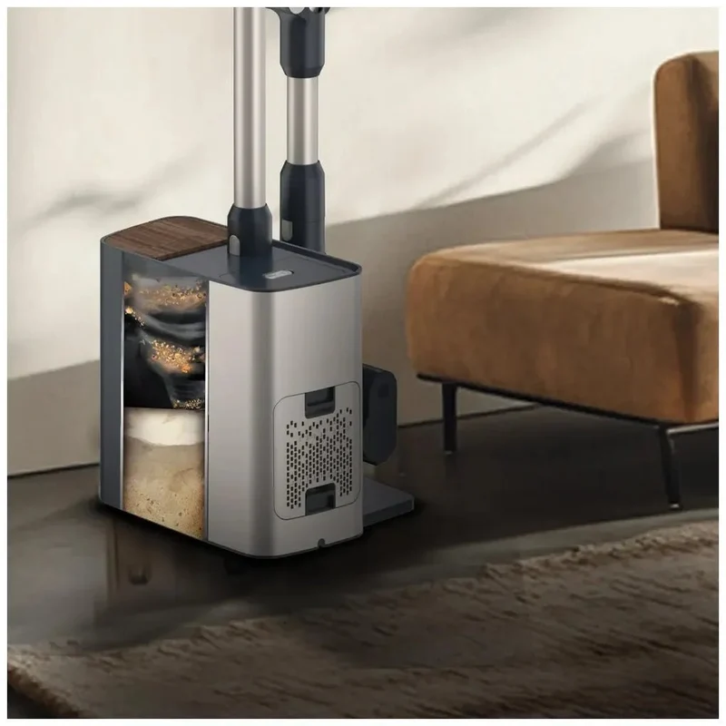 Aspirador Vertical Potente con Autovaciado y Tecnología Avanzada para Hogares de Cecotec