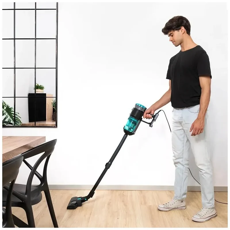 Aspirador Escoba Potente y Eficiente con Tecnología Ciclónica y Cable XXL de Cecotec