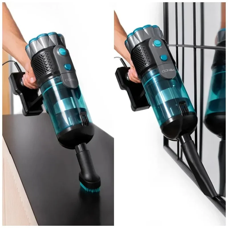Aspirador Escoba Potente y Eficiente con Tecnología Ciclónica y Cable XXL de Cecotec
