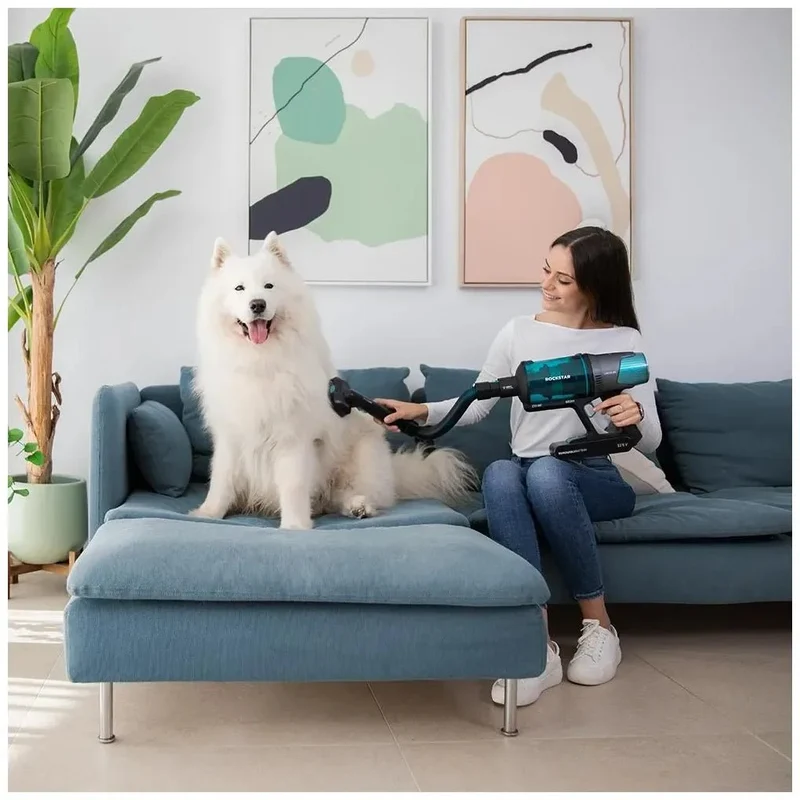 Aspirador Escoba Sin Cable 4 en 1: Potencia, Autonomía y Accesorios para Mascotas de Cecotec