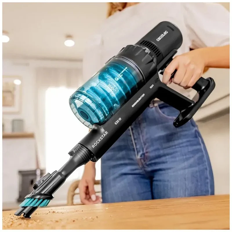 Aspirador Escoba Sin Cables 3 en 1 con Potente Succión y Autonomía Extendida de Cecotec