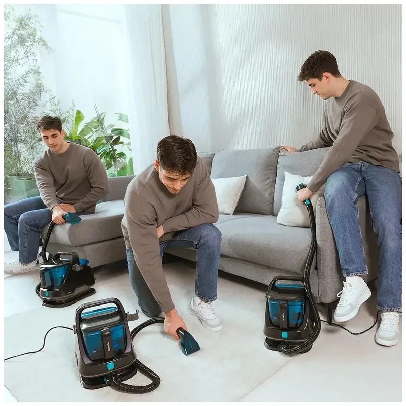 Aspirador Tapicerías 3 en 1: Potente Limpieza de Sólidos y Líquidos con 650W de Cecotec