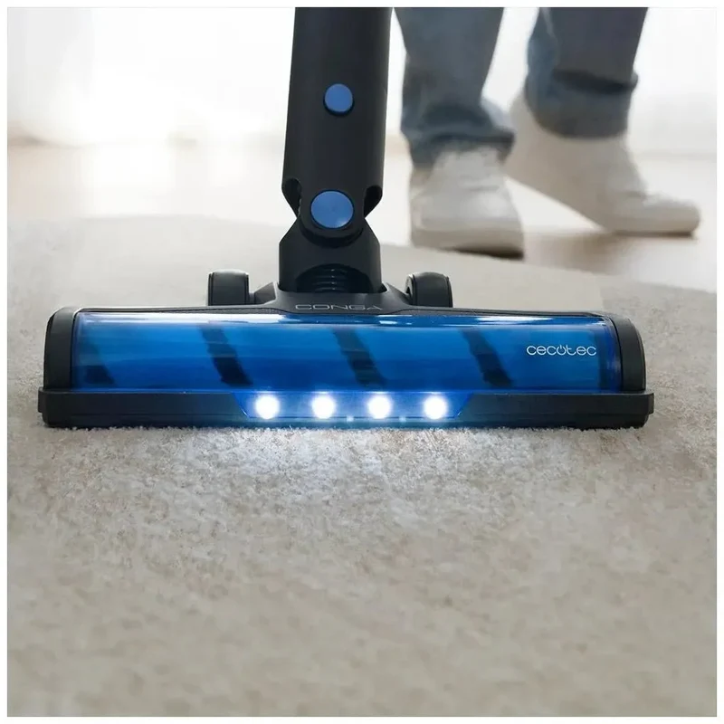 Aspirador Vertical 4 en 1 con Potente Succión y Accesorios para Mascotas de Cecotec