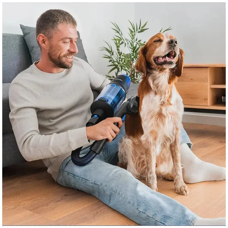 Aspirador Vertical 4 en 1 con Potente Succión y Accesorios para Mascotas de Cecotec