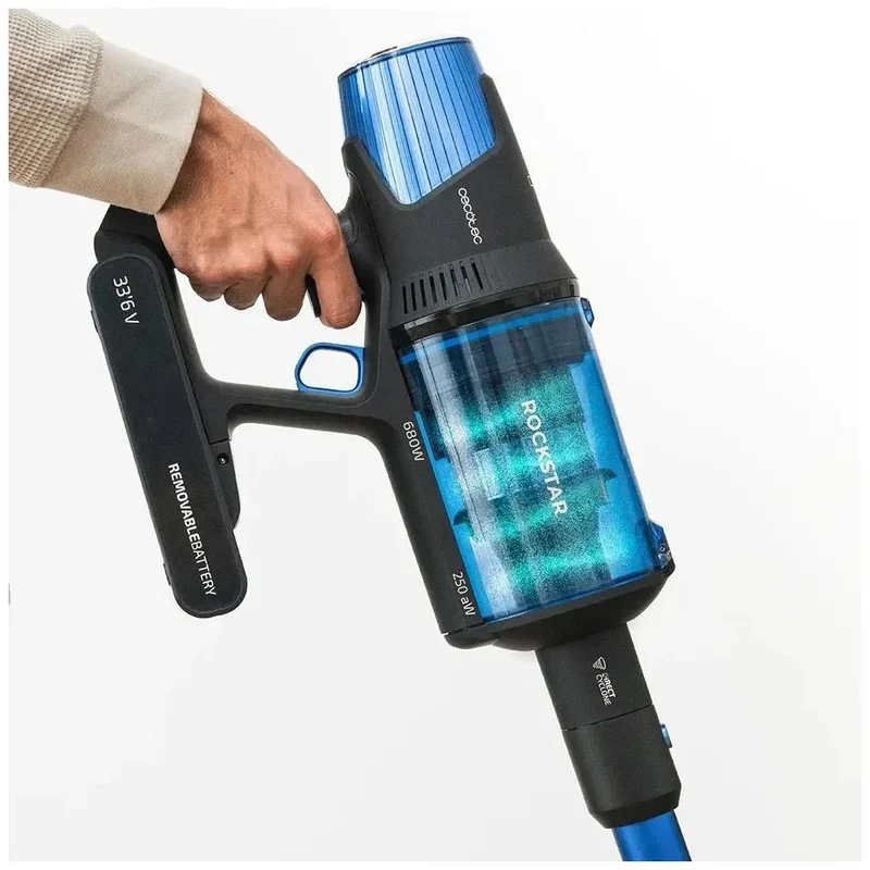Aspirador Vertical 4 en 1 con Potente Succión y Accesorios para Mascotas de Cecotec