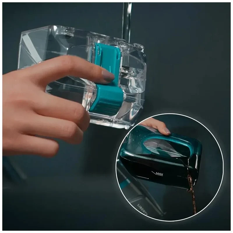 Aspirador de Tapicerías Portátil con Doble Depósito y Cepillo Motorizado de Cecotec