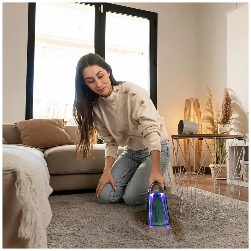 Aspirador de Tapicerías Portátil con Doble Depósito y 20 Min de Autonomía de Cecotec