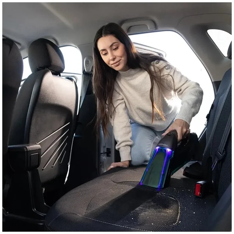 Aspirador de Tapicerías Portátil con Doble Depósito y 20 Min de Autonomía de Cecotec