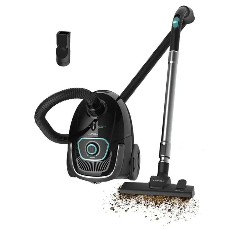 Aspirador Potente y Eficiente con Bolsa de 2.5L y Filtro de Alta Eficiencia de Cecotec