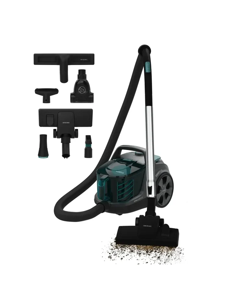 Aspirador Potente y Eficiente para Mascotas con Filtro HEPA y Accesorios Versátiles de Cecotec