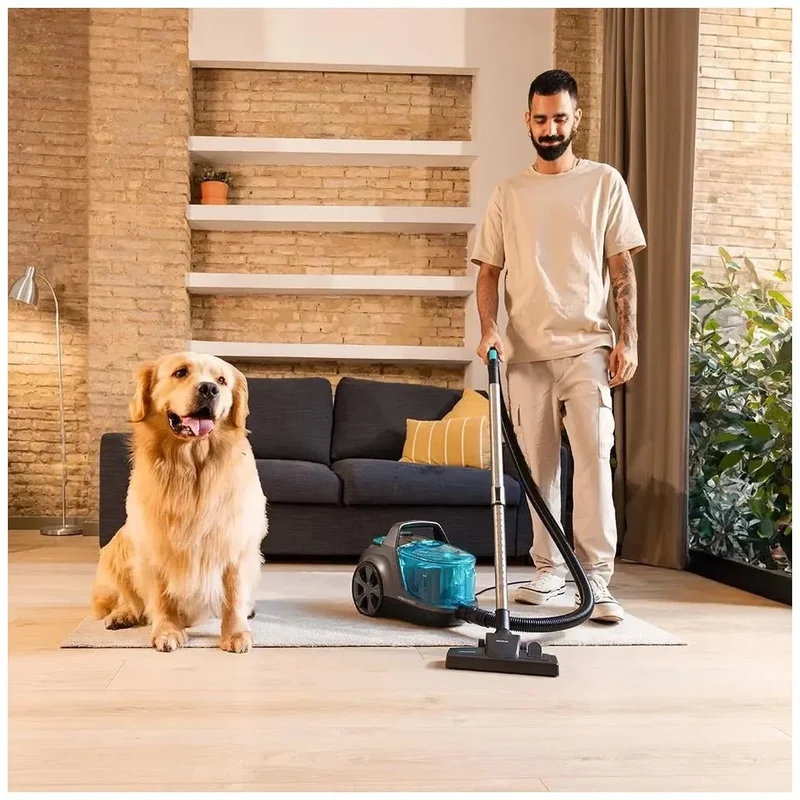 Aspirador Potente y Eficiente para Mascotas con Filtro HEPA y Accesorios Versátiles de Cecotec