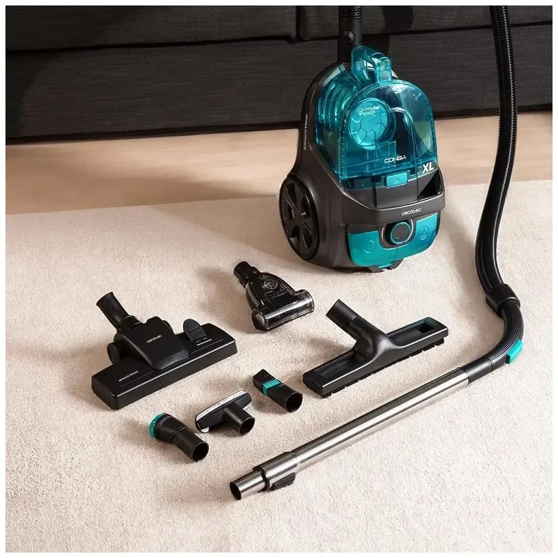Aspirador Potente y Eficiente para Mascotas con Filtro HEPA y Accesorios Versátiles de Cecotec
