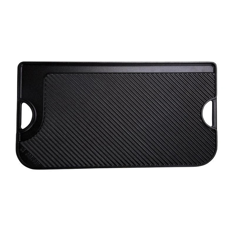 Parrilla Reversible Rectangular Negro Mate Le Creuset