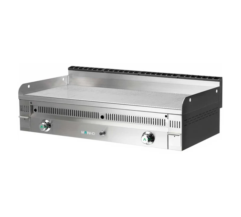MAINHO - FRY TOP PLRR-120 N ACERO EURO-SNACK PLACA RANURADA
