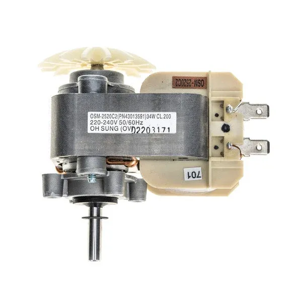 Motor ventilador para secadora Otsein 43013591 compatible Candy
