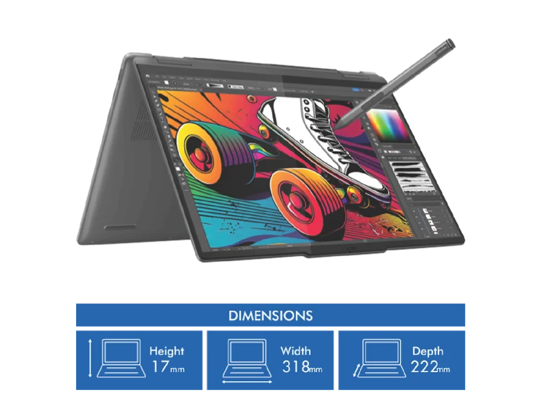 Lenovo Yoga 7 14" EVO Core Ultra 7 16GB 1TB Touch 2in1 Laptop