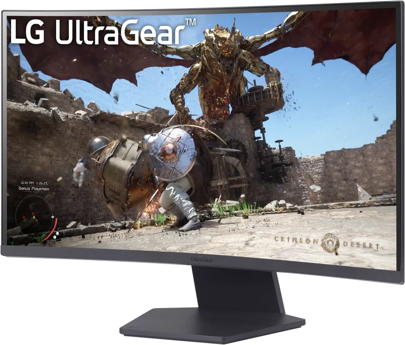 LG 27" QHD 180Hz 1ms 1000R Curved Gaming Monitor