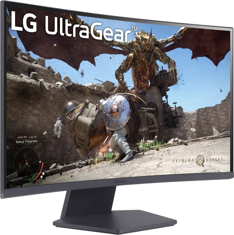 LG 27" QHD 180Hz 1ms 1000R Curved Gaming Monitor