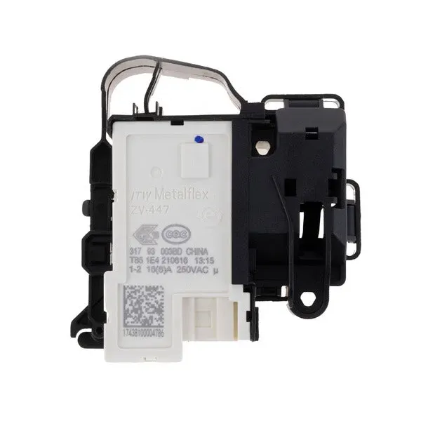 Cierre eléctrico para lavadora Hisense K1577892 modelos WFEH1014VJ y WDBL1014V