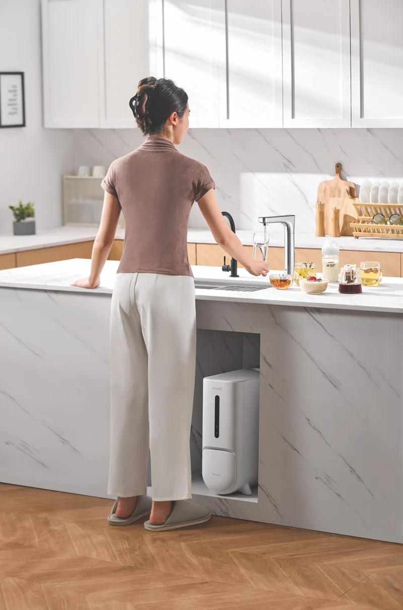 Philips RO Tap Water Station with Aquaporin Inside, Ambient and Hot, Nickel